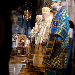 byzantinisches Pontifikalamt Stephansdom / Erzdiözese Wien/ Schönlaub byzantinisches Pontifikalamt Stephansdom