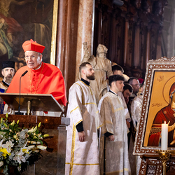 byzantinisches Pontifikalamt Stephansdom / Erzdiözese Wien/ Schönlaub byzantinisches Pontifikalamt Stephansdom